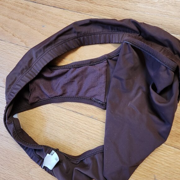 NWOT Prego Maternity Brown Bathing Suit Bottom Size Medium - Picture 5 of 8